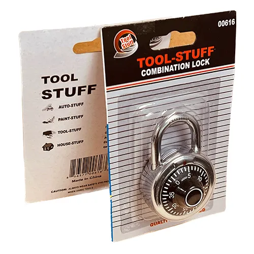 Master Combination Padlock Black 12 CT