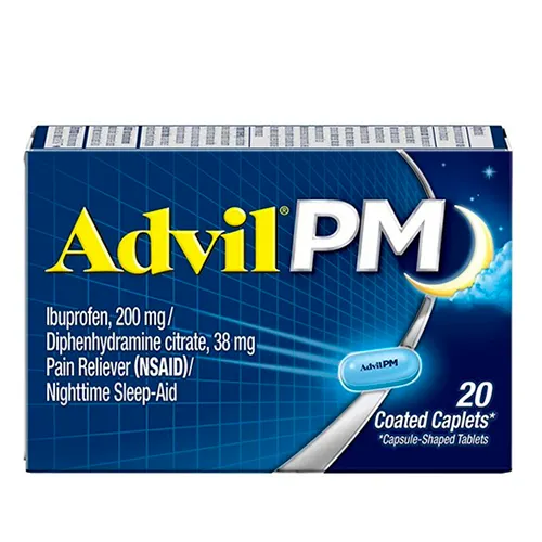 Advil PM 20 Tablets Pack – 12 CT