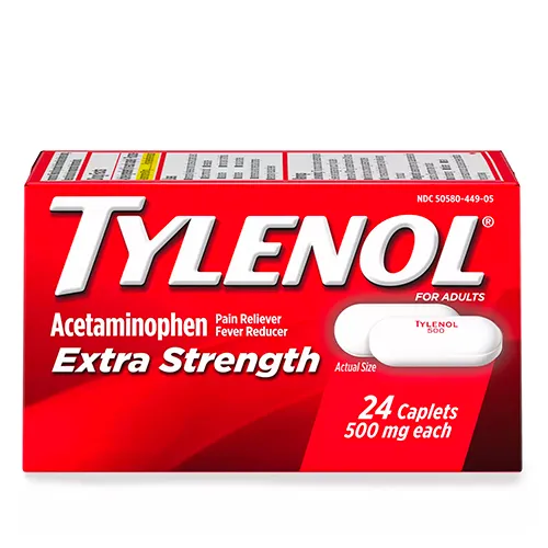 Tylenol ES 24 Caplets Pack – 12 CT