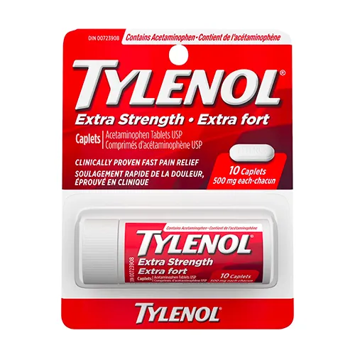 Tylenol ES Tube Pack 10 Caplets – 12 CT